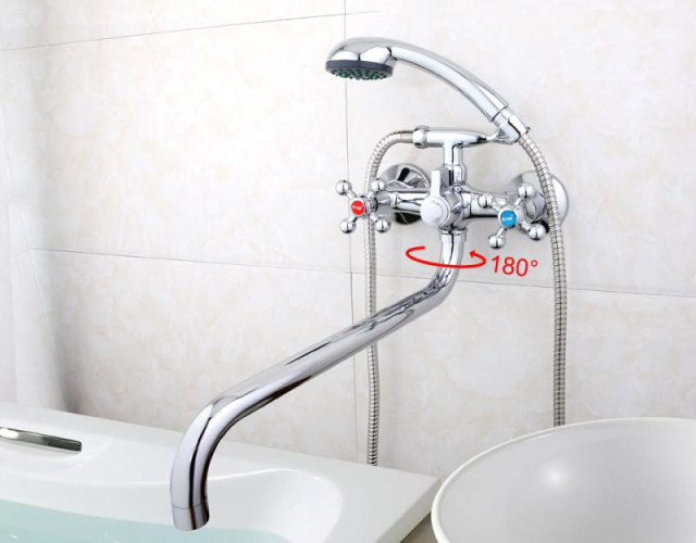 Смеситель для ванны Frap H19 F2619-2 Frap 42856
