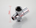 Переключатель Frap FBBB-2 (дивертор-кран-букса) Frap 35223