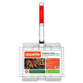 Решетка для барбекю хромированная 33х26х5см глубокая Appetite MD-3326