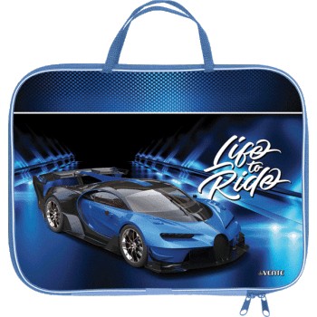 Папка-портфель детский Devente Speed Car широкая 24см 3075902