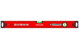Уровень  600мм алюминиевый с 2 глазками, Neptune (Нептун) Kapro 977-40-60