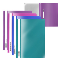 Скоросшиватель пластиковый ассорти ErichKrause Fizzy Vivid 50021