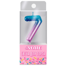 Свеча-цифра 7 Degrade deVente 9060506
