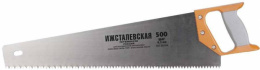 Ножовка по дереву 500мм зуб 6,5мм двухкомпонентная ручка, Премиум ИЖ 08-042501