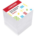 Блок для записей проклеенный 9х9х9 Devente, белый 2012903
