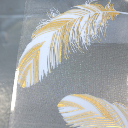 Клеенка столовая силиконовая с печатью 1,0х20м 0,6мм Grace 7029-3