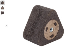 Сегмент МШМ 6С 85х78х50мм 54С  80СТ с гайкой LugaAbrasive 857852