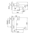 Смеситель для ванны Frap H75 F3275-19 Frap 42871