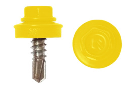 Саморез кровельный  4,8х19 RAL 1018 (желтый) Daxmer 277-101819