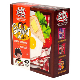 Набор для творчества Создание игрушечной еды Funny Kitchen Breakfast Set Mini SS500-40243