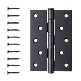 Петля врезная Apecs 120х80-B4-Steel-BLM универсальная, черный матовый Apecs 42801
