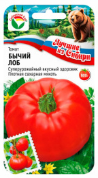 Томат Бычий лоб  20шт. цветной пакет серия Лучшие из Сибири Сибирский сад