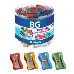 Точилка металл 1 отверстие BG Paint, ассорти TMT_1PT 6144