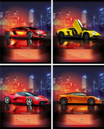 Тетрадь  18 листов клетка City Car Т5ск18 1377