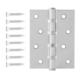 Петля врезная Avers 100х75х2,5-B4-CR универсальная, хром Avers 41633