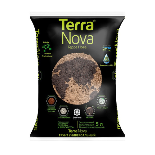 Грунт универсальный   5л Новая Земля Terra Nova