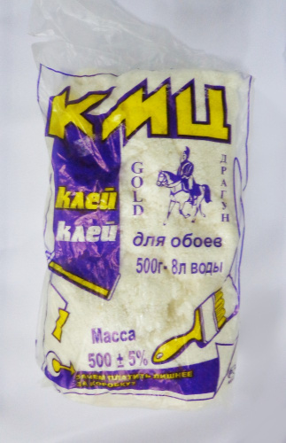 Клей обойный КМЦ стружка 500г