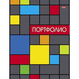 Портфолио школьника Hatber Яркая графика А4 на 2-х кольцах 2AB4_14177