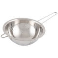 Дуршлаг из нержавеющей стали с ручкой d-22см Casual 985531