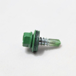 Саморез кровельный 4,8х35 RAL 6002 (светло - зеленый) Daxmer 277-600235