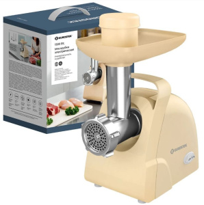 Мясорубка электрическая 1500Вт, без шинковки, бежевый Eurostek EMG-0907