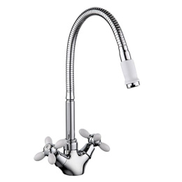 Смеситель для кухни с гибким изливом Frud R127 R43127-7 Frud 34929
