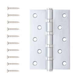 Петля врезная Apecs 120х80-B4-Steel-CRS универсальная, сатинированный хром Apecs 42802