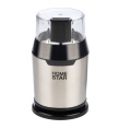 Кофемолка электрическая 200Вт, вместимость 50г, HS-2036, черный HomeStar 105768
