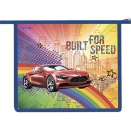 Папка для тетрадей А5 на молнии Devente Bulit for Speed 23,2х19,8см 8053815