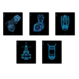 Тетрадь  96 листов ErichKrause X-Ray 60596