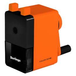 Точилка механическая Berlingo Color Zone, пластиковый корпус, оранжевый BM1269_O
