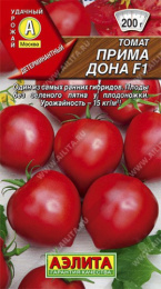 Томат Прима дона F1 10шт. цветной пакет Аэлита