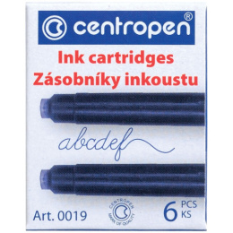 Чернила в баллоне Centropen синие  6шт. (цена за штуку) 0019/06 СИНИЕ