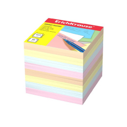 Блок для записей 9х9х9 ErichKrause, 4 цвета 5140
