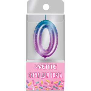 Свеча-цифра 0 Degrade deVente 9060509