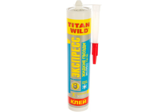 Клей (жидкие гвозди) экспресс 310мл Titan Wild
