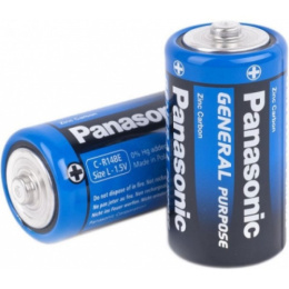 Батарейка Panasonic солевая General Purpose R14 ( 2шт. в спайке)