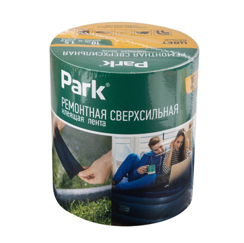 Лента для ремонта клейкая сверхсильная 10х150см, белая Park 106799