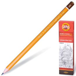 Карандаш чернографитный Koh-I-Noor, шестигранный 1500 H