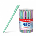 Ручка шариковая ErichKrause Neo Pastel, синяя 55380