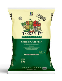 Грунт универсальный  25л Живая Земля Terra Vita