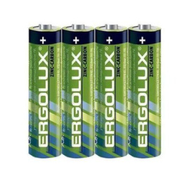 Батарейка Ergolux солевая Heavy Duty R06 ( 4шт. в спайке) ЭН-12441