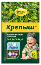 Крепыш для рассады 50г минеральное водорастворимое Фаско