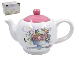 Чайник заварочный керамический (доломит)  950мл Beautiful garden, в п/у Lavenir HC700-K48