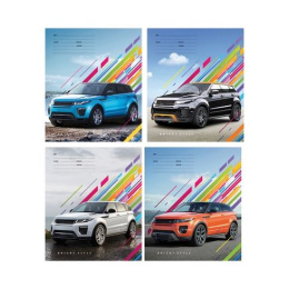 Тетрадь  18 листов линейка BG Bright Style, ассорти Т5ск18_вл 5691