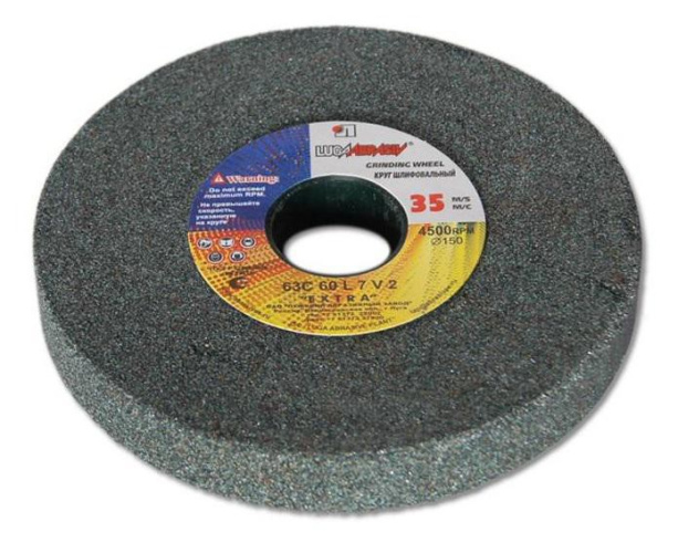 Круг абразивный 350х40х 76мм, зеленый LugaAbrasive