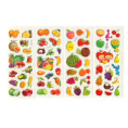 Наклейки Фрукты 4 вида 7х17см Р307-25 ТКН729