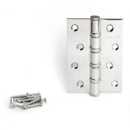 Петля врезная Apecs 100х70-B4-Steel-CR универсальная, хром Apecs 13851