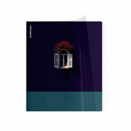 Тетрадь  48 листов ErichKrause Coverpro Fizzy Floral Window, пластиковая обложка 65788