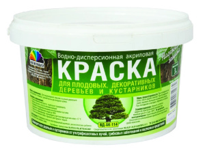 Краска акриловая для садовых деревьев 3,0кг 17969